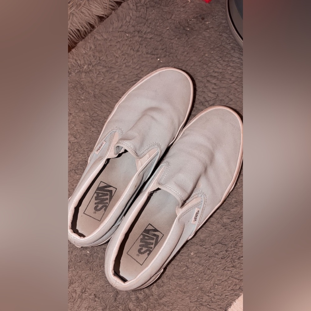 Light blue vans